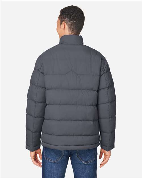 Core 365 CE720 Men's Inspire Puffer Jacket - Carbon - model back