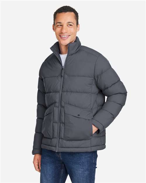Core 365 CE720 Men's Inspire Puffer Jacket - Carbon - model side