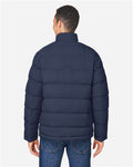 Core 365 CE720 Men's Inspire Puffer Jacket - Classic Navy - model back
