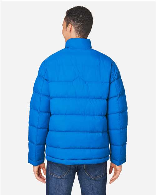Core 365 CE720 Men's Inspire Puffer Jacket - True Royal - model back