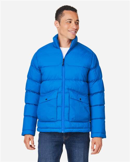 Core 365 CE720 Men's Inspire Puffer Jacket - True Royal - model front