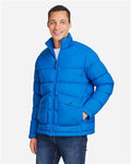 Core 365 CE720 Men's Inspire Puffer Jacket - True Royal - model side