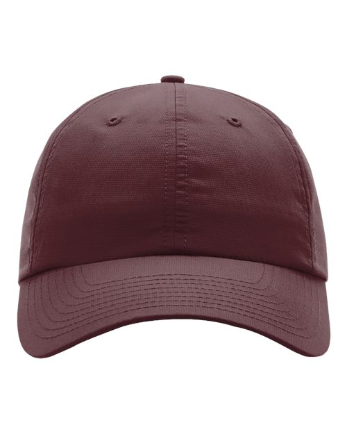 Richardson 225 Casual Performance Lite Cap - Maroon - front