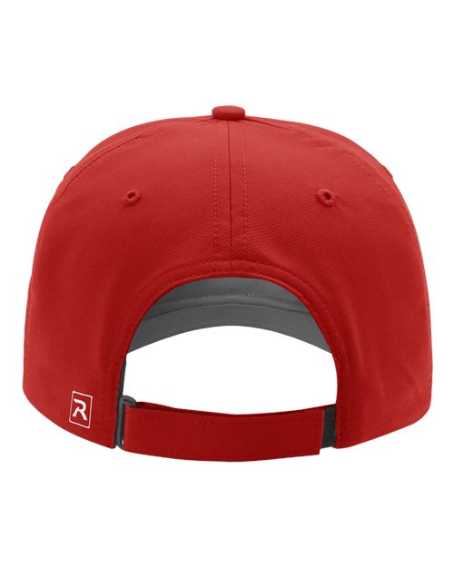 Richardson 225 Casual Performance Lite Cap - Red - back