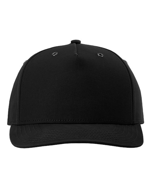Richardson 336 Burnside Cap - Black - front