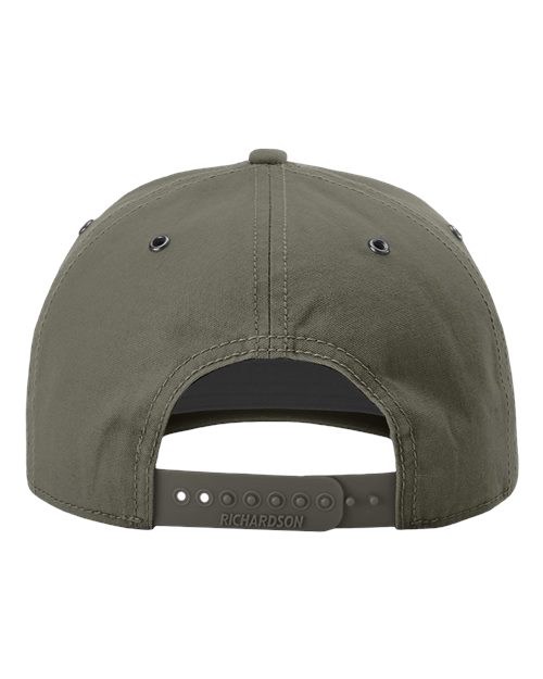 Richardson 336 Burnside Cap - Olive Green - back