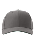 Richardson 512 Surge Snapback Cap - Charcoal - front