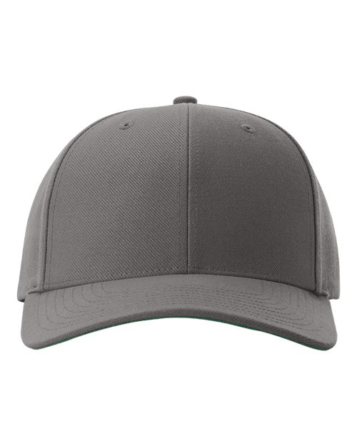 Richardson 512 Surge Snapback Cap - Charcoal - front