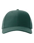 Richardson 512 Surge Snapback Cap - Dark Green - front