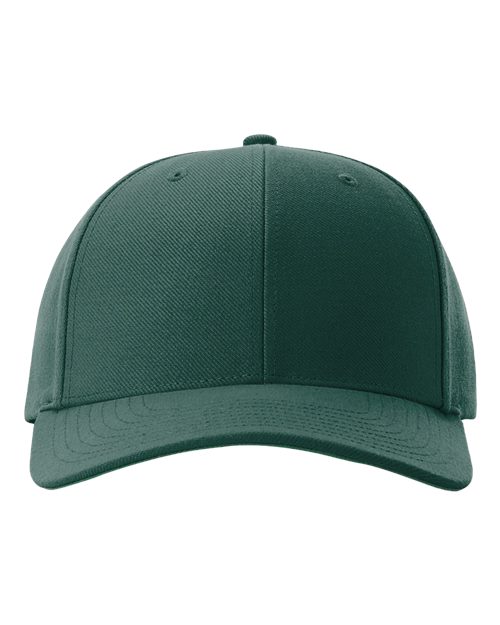 Richardson 512 Surge Snapback Cap - Dark Green - front