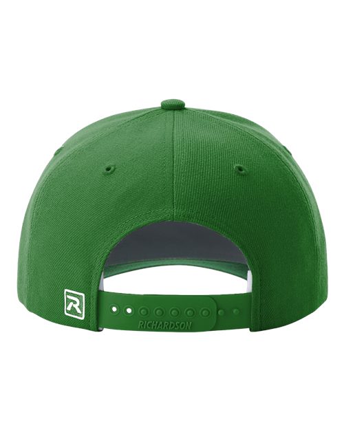 Richardson 512 Surge Snapback Cap - Kelly Green - back