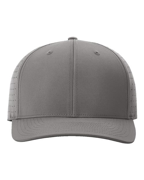 Richardson 632 Laser Perf R-Flex Cap - Charcoal - front