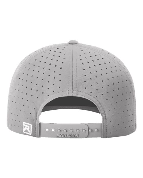 Richardson 632 Laser Perf R-Flex Cap - Grey - back