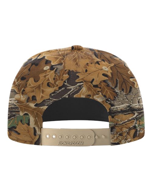Richardson 256P Printed Umpqua Gramps Cap - Realtree Advantage/ Khaki - back