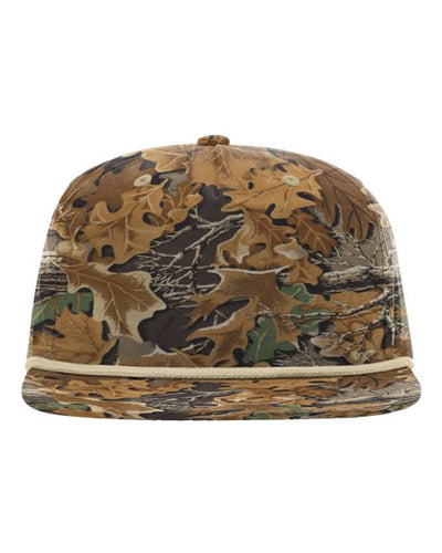Richardson 256P Printed Umpqua Gramps Cap - Realtree Advantage/ Khaki - front