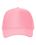 Valucap VC700 Foam Mesh-Back Trucker Cap - Pink - front