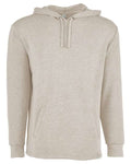 Next Level 9300 Unisex Malibu Welt Pocket Hoodie Sweatshirt - Oatmeal - front
