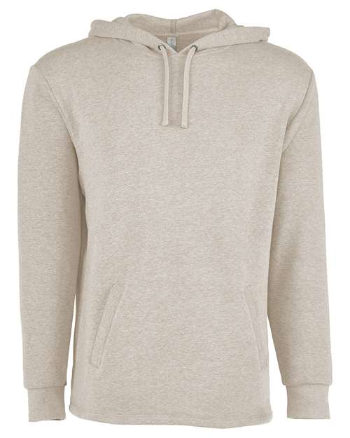 Next Level 9300 Unisex Malibu Welt Pocket Hoodie Sweatshirt - Oatmeal - front