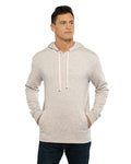 Next Level 9300 Unisex Malibu Welt Pocket Hoodie Sweatshirt - Oatmeal - model front