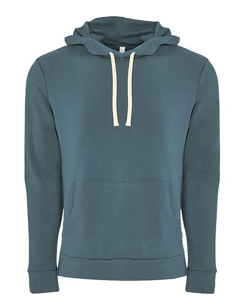 Next Level 9303 Unisex Santa Barbara Hoodie Sweatshirt - Antique Denim - front