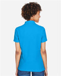Devon & Jones DG150W Women's DRYTEC20 Performance Polo - Ocean Blue - model back