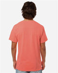 M&O 4800 Men's Gold Soft Touch T-Shirt - Heather Coral - model back