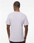 M&O 4800 Men's Gold Soft Touch T-Shirt - Silver - model back