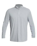 ANETIK MVQTRL9 Men's Low Pro Quarter-Zip Pullover - Alloy Heathered - front
