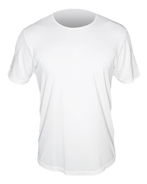ANETIK MVLPRS8 Men's Low Pro Tech T-Shirt - White Heathered - front