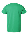 Gildan 3000 Heavyweight Cotton T-Shirt - Heather Irish Green - back