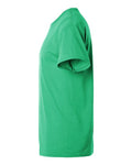 Gildan 3000 Heavyweight Cotton T-Shirt - Heather Irish Green - side