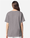 Gildan 3000B Youth Light Cotton T-Shirt - Gravel - model back