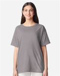 Gildan 3000B Youth Light Cotton T-Shirt - Gravel - model front