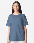 Gildan 3000B Youth Light Cotton T-Shirt - Indigo Blue - model front