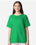 Gildan 3000B Youth Light Cotton T-Shirt - Irish Green - model front