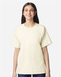 Gildan 3000B Youth Light Cotton T-Shirt - Off White - model front