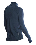 ANETIK WSFLTL0 Women's Flight Tech Quarter-Zip Pullover - Midnight Heathered - side