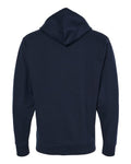 Independent Trading Co. SS4500Z Midweight Full-Zip Hooded Sweatshirt - Classic Navy - back