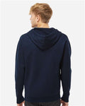Independent Trading Co. SS4500Z Midweight Full-Zip Hooded Sweatshirt - Classic Navy - model back