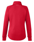 Spyder S16798 Women's Freestyle Half-Zip Pullover - Red - back