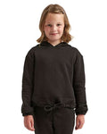 TriDri TD85B Youth Maria Hooded Sweatshirt - Black - model front