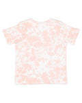 Rabbit Skins 3321EX Toddler Fine Jersey Tee - Extended Colors - Rose Tie Dye - back