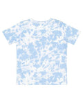 Rabbit Skins 3321EX Toddler Fine Jersey Tee - Extended Colors - Sky Tie Dye - back