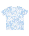 Rabbit Skins 3321EX Toddler Fine Jersey Tee - Extended Colors - Sky Tie Dye - front