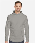 Swannies SWC100 Unisex Camden Hooded Pullover - Olive - model front