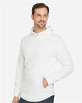 Swannies SWC100 Unisex Camden Hooded Pullover - Vintage White - model side