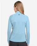 Swannies SWF400L Women's Cora Full-Zip Jacket - Sky - model back