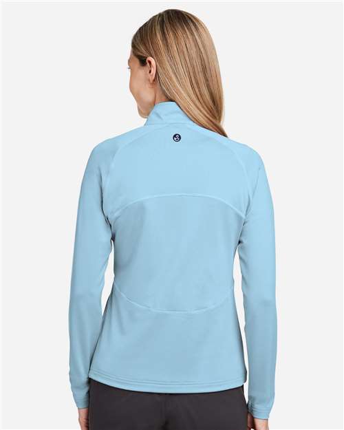 Swannies SWF400L Women's Cora Full-Zip Jacket - Sky - model back