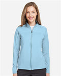 Swannies SWF400L Women's Cora Full-Zip Jacket - Sky - model front