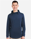 Swannies SWI600 Men's Ivy Hooded Sweatshirt - Navy - model front